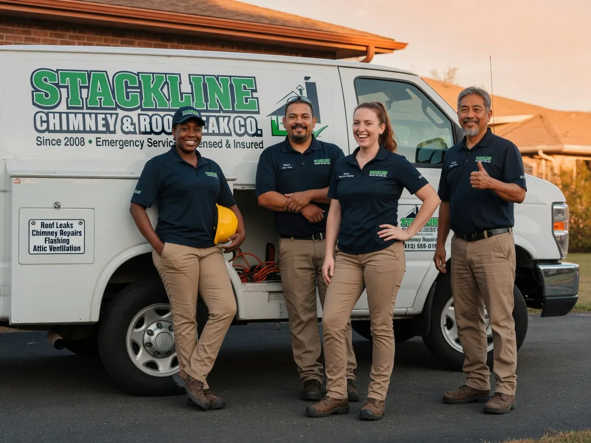 Chimney flashing repair company in Webb, IA